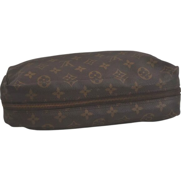 785224BU (L3) Louis Vuitton Clutch Bag Trousse Toilette Brown Monogram - Picture 3 of 12